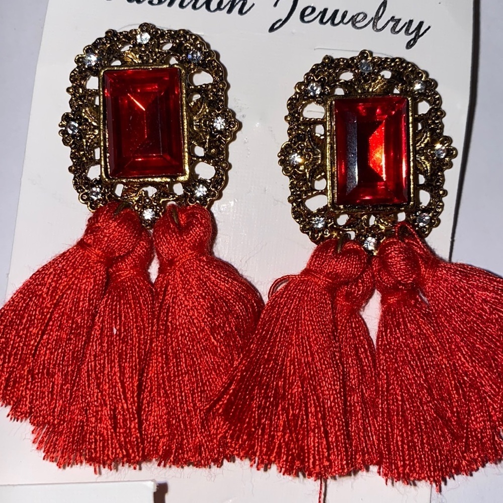🔥Brand new tassel crazy Feng earrings